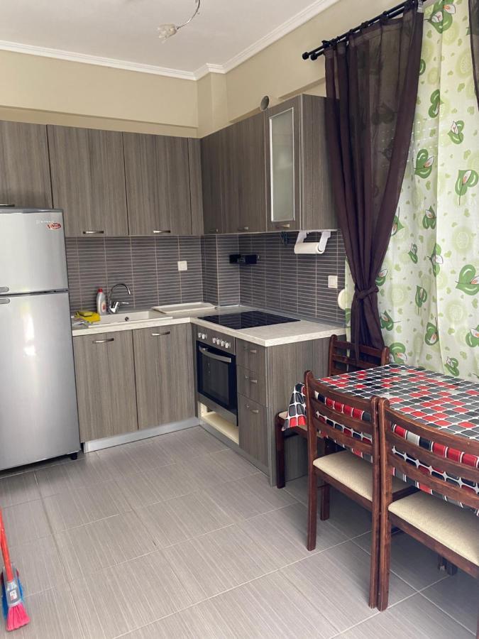 Vasilia Apartment Nea Iraklia Bagian luar foto